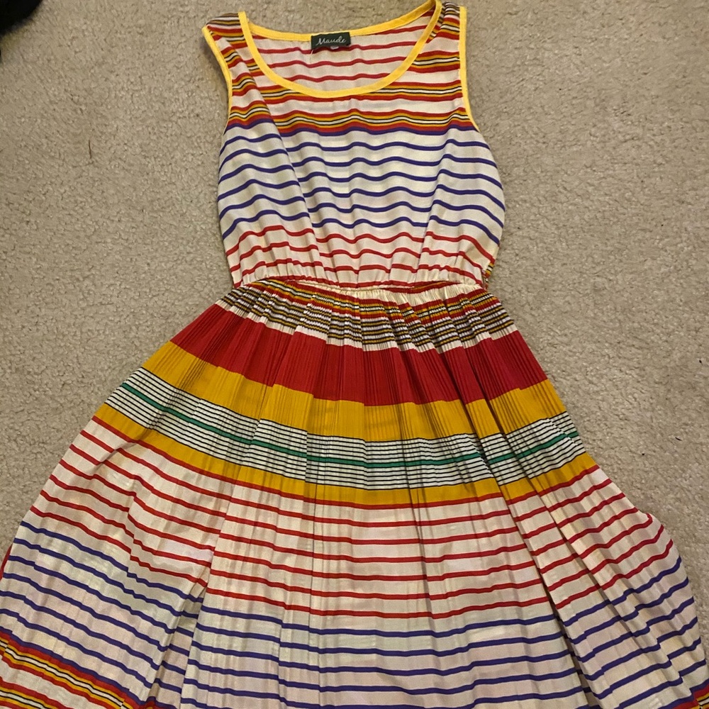 Sheer colorful dress